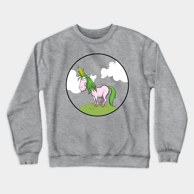 unicorn Crewneck Sweatshirt by ticulin